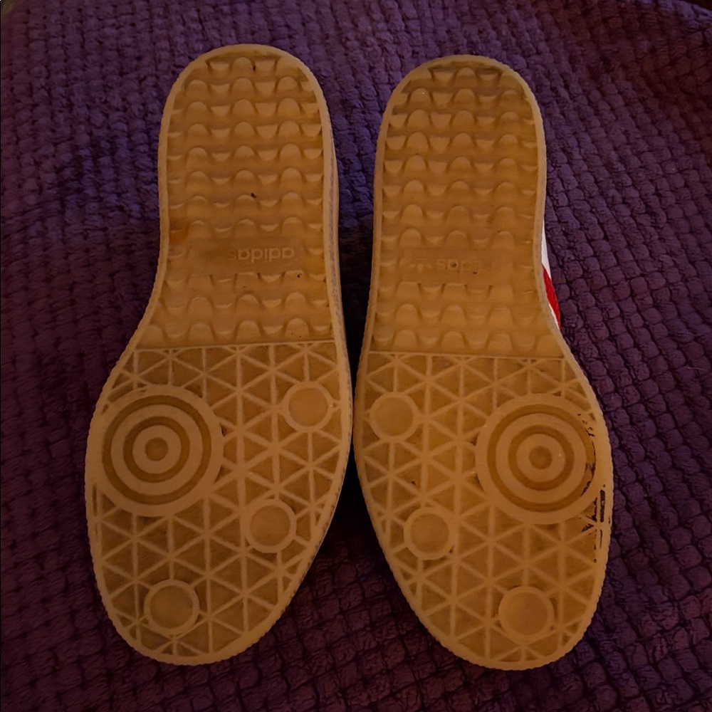 Adidas red sambae samba platform sneaker - Picture 4 of 7